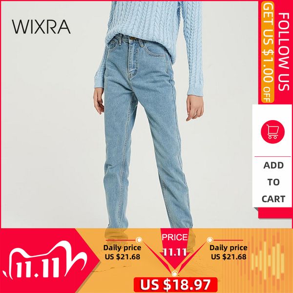 wixra basic jeans soft pants harem jeans female straight all match basic high waist jeans femme long denim pants for women c1111, Blue
wixra basic jeans soft pants harem jeans female straight all match basic high waist jeans femme long denim pants for women c1111, Blue