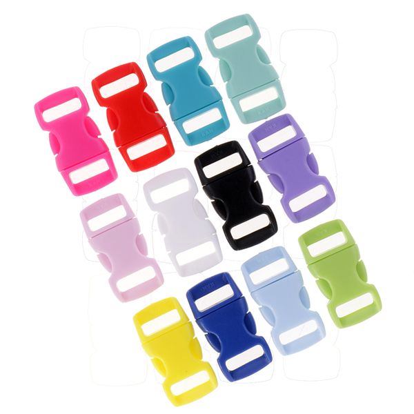 36 pieces resin side quick release safety buckles adjusting clips mixed colors, Black
36 pieces resin side quick release safety buckles adjusting clips mixed colors, Black