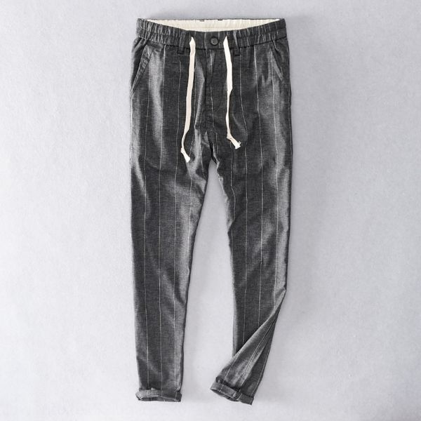 men's casual cotton cotton linen beach shorts striped trousers youth loose stretch linen pants comfortable and breathable cool beach pa, Blue
men's casual cotton cotton linen beach shorts striped trousers youth loose stretch linen pants comfortable and breathable cool beach pa, Blue
