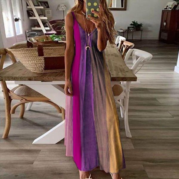 summer women beach dresses boho casual gradient loose long party dress strap ladies maxi dress vestidos plus size, Black;gray
summer women beach dresses boho casual gradient loose long party dress strap ladies maxi dress vestidos plus size, Black;gray