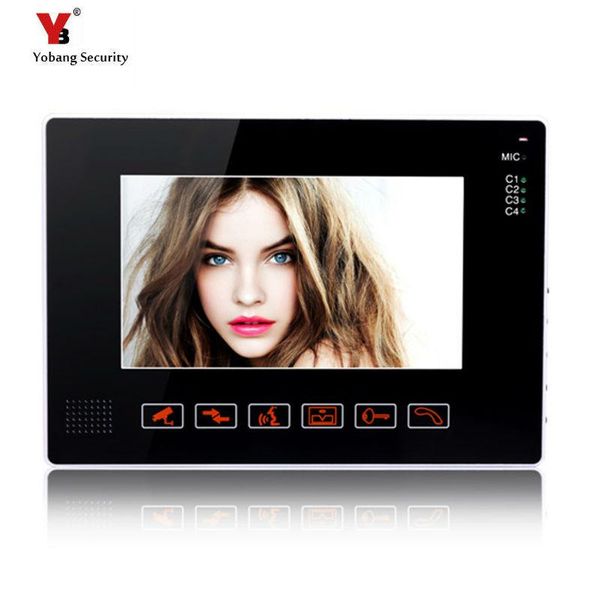 yobang security hip 9-inch monitor for video doorphone doorbell only indoor machine for door intercom with video recording
yobang security hip 9-inch monitor for video doorphone doorbell only indoor machine for door intercom with video recording