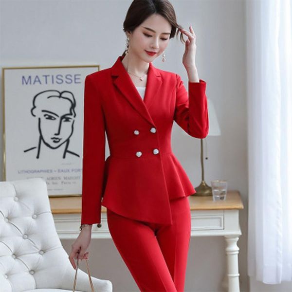 new black workwear small 2 piece professional suit women's suit coat new autumn and winter women's office lady set1, White
new black workwear small 2 piece professional suit women's suit coat new autumn and winter women's office lady set1, White