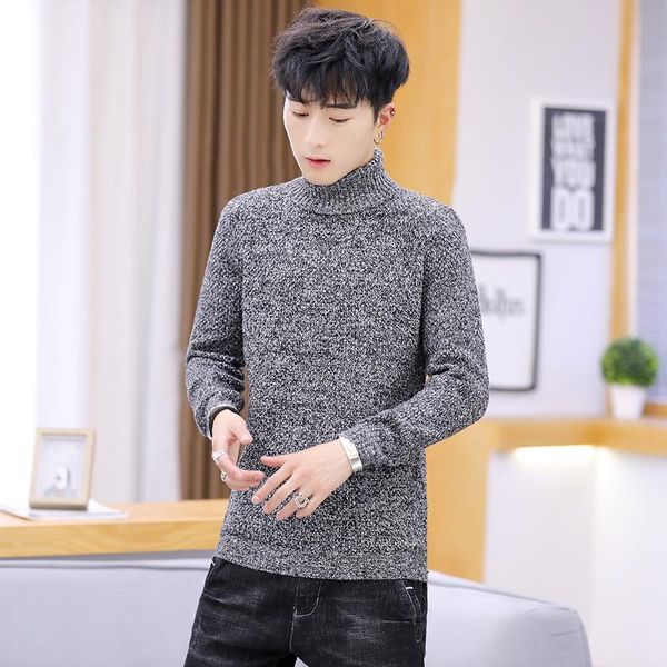 2020 ins new autumn and winter sweater men's high neck loose fashion trend korean knit fashion trend sweater107, White;black
2020 ins new autumn and winter sweater men's high neck loose fashion trend korean knit fashion trend sweater107, White;black