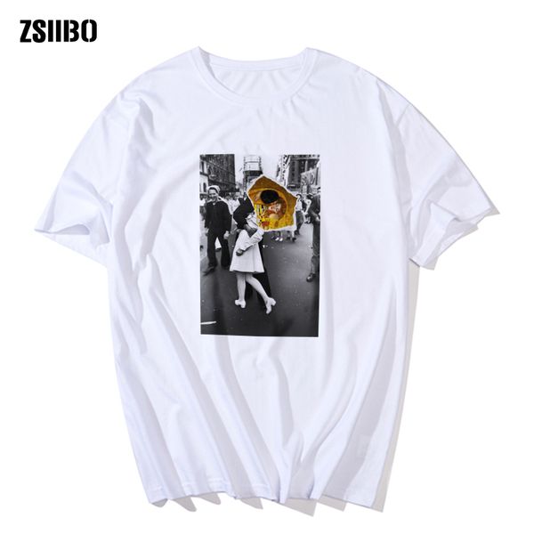 sport men's t-shirt victory day kiss print o-neck short sleeves romantic street personality century kiss harajuku art shirt streetwear
sport men's t-shirt victory day kiss print o-neck short sleeves romantic street personality century kiss harajuku art shirt streetwear