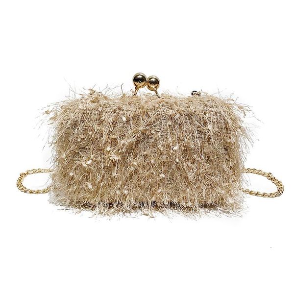 icev korean style small wild single plush women shoulder bag tassel clip chain messenger bags ladies evening clutches phone bag
icev korean style small wild single plush women shoulder bag tassel clip chain messenger bags ladies evening clutches phone bag