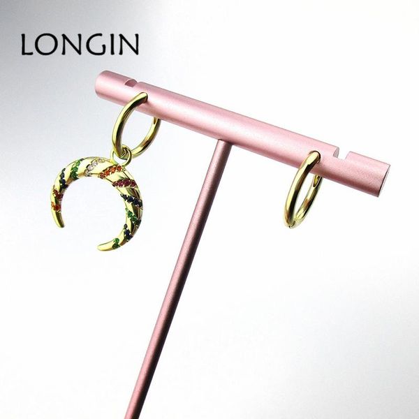 hoop & huggie european and american luxury generous crescent earrings creative wild personality asymmetric golden colorful striped, Golden;silver
hoop & huggie european and american luxury generous crescent earrings creative wild personality asymmetric golden colorful striped, Golden;silver