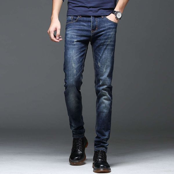 jeans men's autumn and winter 2020 new slim small leg korean casual wash waist stretch youth pants, Blue
jeans men's autumn and winter 2020 new slim small leg korean casual wash waist stretch youth pants, Blue