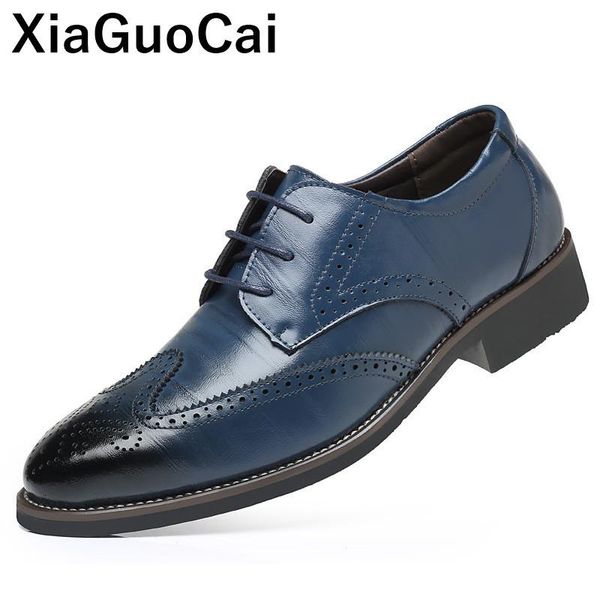 men dress shoes brogue leather man shoes plus size luxury british fashion bullock footwear pointed toe wedding male flats, Black
men dress shoes brogue leather man shoes plus size luxury british fashion bullock footwear pointed toe wedding male flats, Black