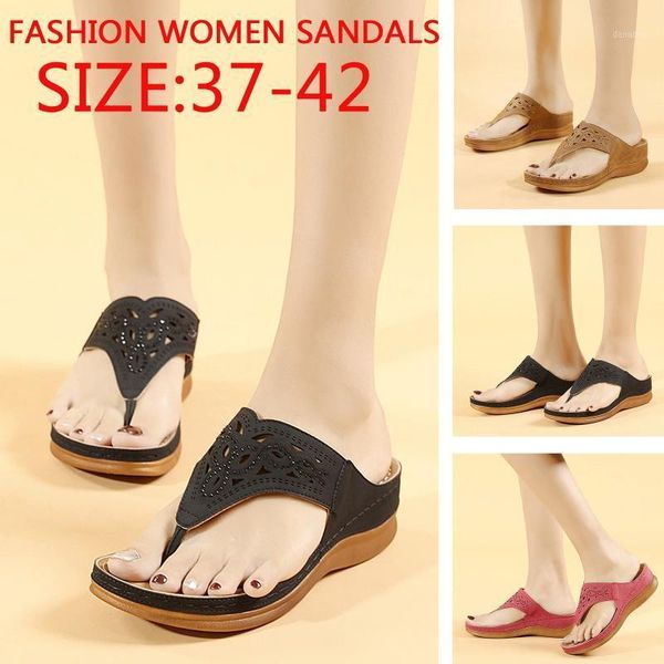 slippers women ladies summer slip-on wedges beach open toe comfortable breathable sandals solid color non-slip shoes plus size1, Black
slippers women ladies summer slip-on wedges beach open toe comfortable breathable sandals solid color non-slip shoes plus size1, Black