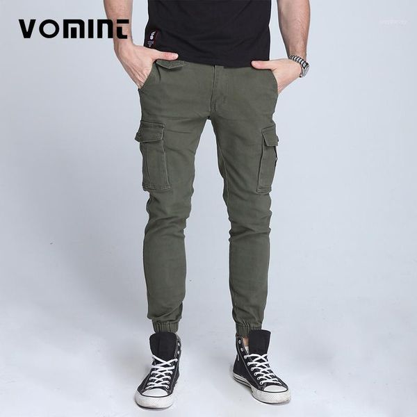 vomint new men's pants elastic foot close skinny pants tactical men's cargo multi-pocket overalls (no belt)1, Black
vomint new men's pants elastic foot close skinny pants tactical men's cargo multi-pocket overalls (no belt)1, Black