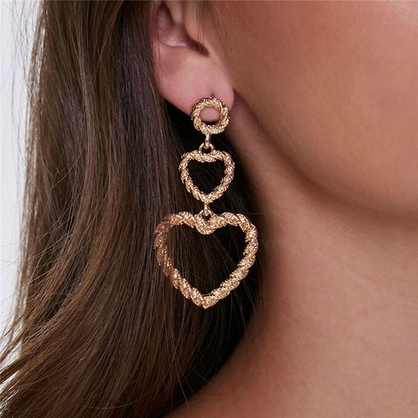 10pairs/lot european double heart stud earrings retro hollow out love ear drop women valentine's day gift romantic earrings fashion jew, Golden;silver
10pairs/lot european double heart stud earrings retro hollow out love ear drop women valentine's day gift romantic earrings fashion jew, Golden;silver