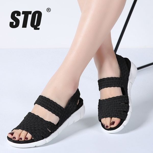 stq women flat sandals shoes women woven wedge sandals shoes ladies beach summer slingback sandals flipflops shoes 802 y200405, Black
stq women flat sandals shoes women woven wedge sandals shoes ladies beach summer slingback sandals flipflops shoes 802 y200405, Black