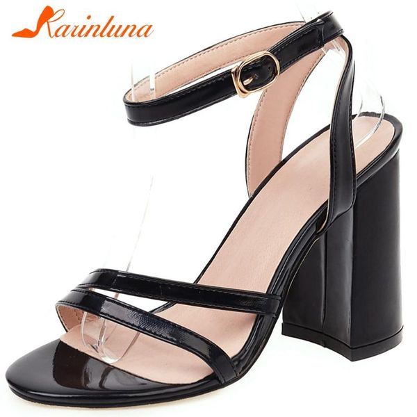 dress shoes karin 2021 sweet shallow date sandals elegant concise ankle strap women summer high block woman, Black
dress shoes karin 2021 sweet shallow date sandals elegant concise ankle strap women summer high block woman, Black