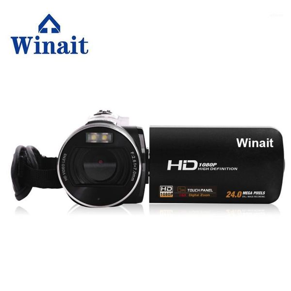 

camcorders winait hd 1920*1080 video camcorder 24mp fhd portable dv dvr 3.0" touch panel sd card slot self-timer pograph and recording1