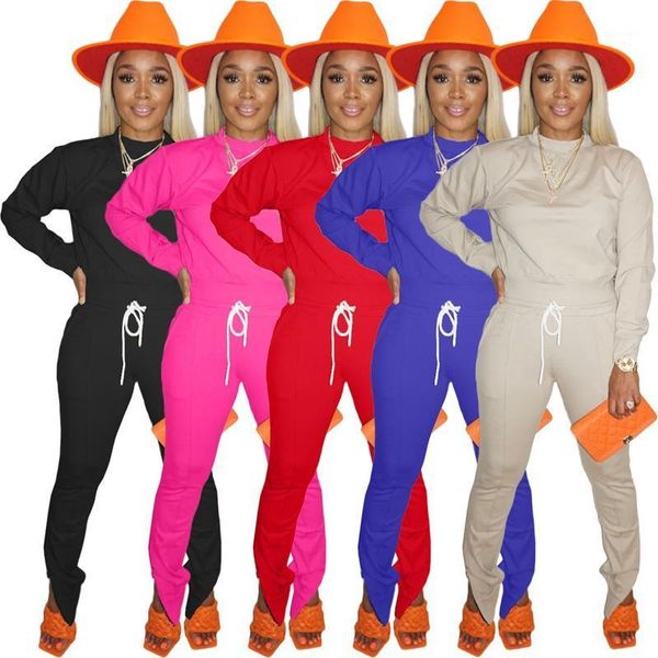 women's tracksuits zkyzwx fall two piece women set solid long sleeve o-neck t pencil pants jogger lounge wear outfits suits1, Gray
women's tracksuits zkyzwx fall two piece women set solid long sleeve o-neck t pencil pants jogger lounge wear outfits suits1, Gray