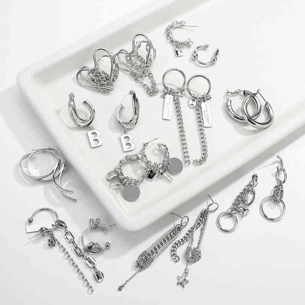 aensoa new punk style silver color long earrings for women trendy small large geometric circle drop earring punk hip hop jewelry g220312
aensoa new punk style silver color long earrings for women trendy small large geometric circle drop earring punk hip hop jewelry g220312