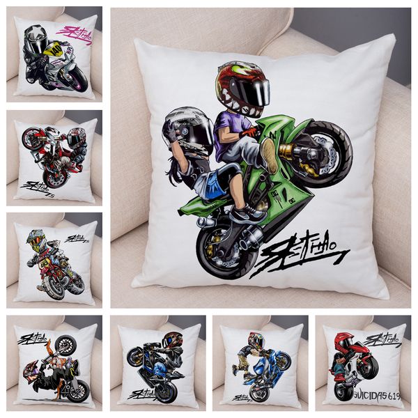 extreme sports motorcycle cushion cover decor cartoon mobile bike pillowcase soft short plush pillow case for sofa home car
extreme sports motorcycle cushion cover decor cartoon mobile bike pillowcase soft short plush pillow case for sofa home car