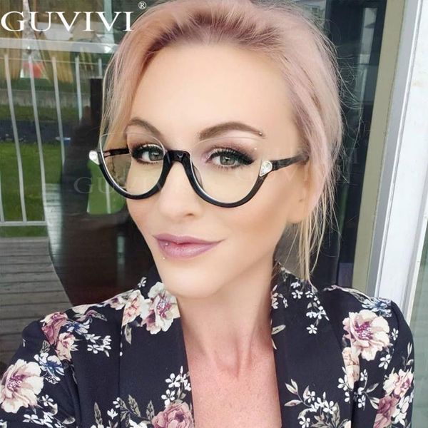 cat eye glasses frames women trending styles half frame fashion computer glasses brand designer eyeglasses eyewear uv400, Black
cat eye glasses frames women trending styles half frame fashion computer glasses brand designer eyeglasses eyewear uv400, Black