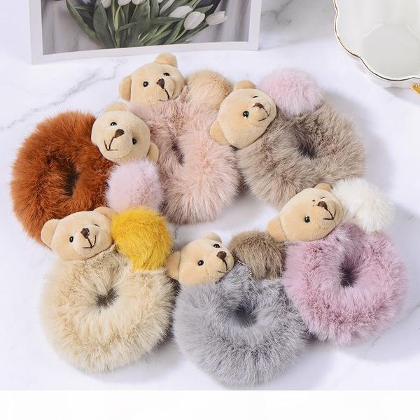 2020 новой rope норкового волоса cute bear scrunchie женщина девушка эластичного волос rubber bands gum хвостик holder аксессуары для волос, Black;brown
2020 новой rope норкового волоса cute bear scrunchie женщина девушка эластичного волос rubber bands gum хвостик holder аксессуары для волос, Black;brown