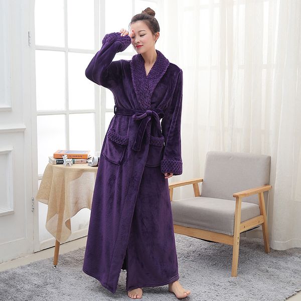2021 new style women's autumn winter warm terry kimono thicken nightgown v neck long sleeve with sashes ladies bath robes ylr4, Black;red
2021 new style women's autumn winter warm terry kimono thicken nightgown v neck long sleeve with sashes ladies bath robes ylr4, Black;red