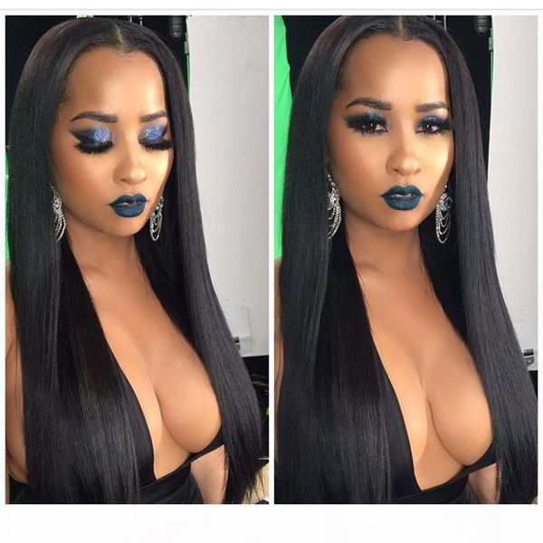 silk full lace wig pre plucked with baby hair straight brazilian lace front human hair wigs remy hair, Black;brown
silk full lace wig pre plucked with baby hair straight brazilian lace front human hair wigs remy hair, Black;brown