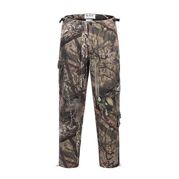 men's pants slatt adjustable trouser leg leaf branch hunting camouflage zipper multi pocket functional loose overalls, Black
men's pants slatt adjustable trouser leg leaf branch hunting camouflage zipper multi pocket functional loose overalls, Black