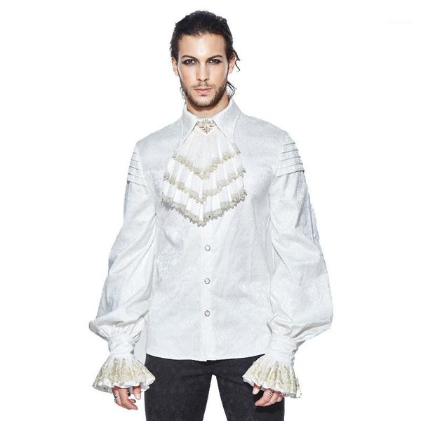 2020 new arrival gothic shirts men court nobel white shirts with tie men's tuxedo devil fashion1, White;black
2020 new arrival gothic shirts men court nobel white shirts with tie men's tuxedo devil fashion1, White;black