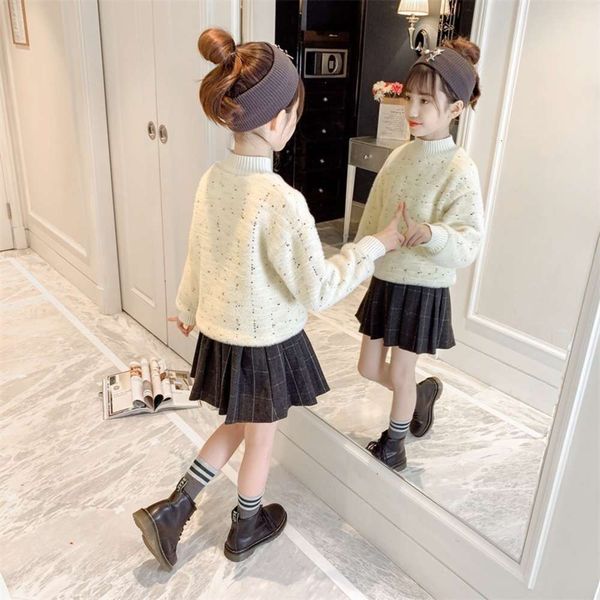 cashmere thickened girls' new clothing mink 2020 autumn and winter children's knitting sweater yz48, Blue
cashmere thickened girls' new clothing mink 2020 autumn and winter children's knitting sweater yz48, Blue