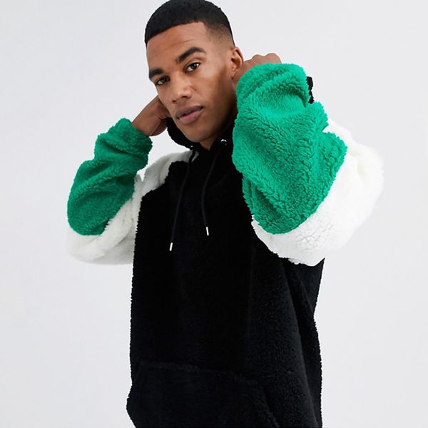 winter men sweatshirt pullover loose warm cool teens street long sleeve hooded plush hoodie, Black
winter men sweatshirt pullover loose warm cool teens street long sleeve hooded plush hoodie, Black