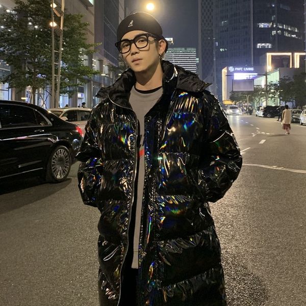 2021 thick style down padded men's jacket in the winter's fashionable brightly colored laser light face wash-couples blazers q4lg, Black
2021 thick style down padded men's jacket in the winter's fashionable brightly colored laser light face wash-couples blazers q4lg, Black
