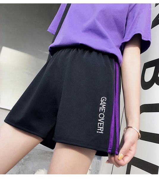 shorts harajuku letter embroidery sweet loose striped elastic waist women short womens pockets summer korean style sweet ladies1, White;black
shorts harajuku letter embroidery sweet loose striped elastic waist women short womens pockets summer korean style sweet ladies1, White;black