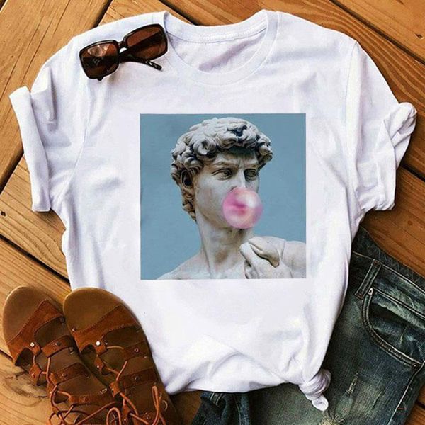 ulzzang harajuku funny david print short sleeve women t-shirt large size loose o-neck casual women t-shirt female tee shirts, White
ulzzang harajuku funny david print short sleeve women t-shirt large size loose o-neck casual women t-shirt female tee shirts, White