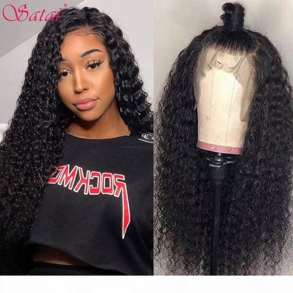 satai curly human hair wig kinky curly wig 150 180 density brazilian hair 13x6 lace front wigs pre plucked with baby hair, Black
satai curly human hair wig kinky curly wig 150 180 density brazilian hair 13x6 lace front wigs pre plucked with baby hair, Black