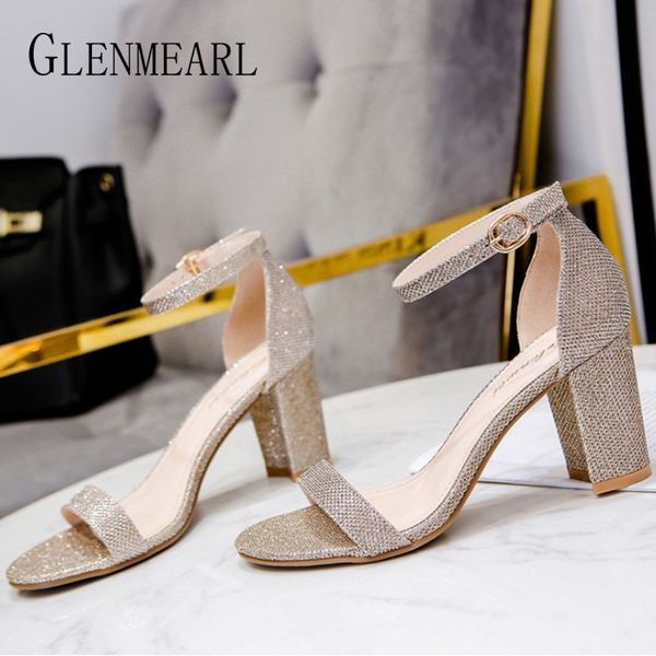 women shoes heels female sandals suede thick summer sandals golden lace up diamond flat buckle sandals party wedding shoes 2020 t200601, Black
women shoes heels female sandals suede thick summer sandals golden lace up diamond flat buckle sandals party wedding shoes 2020 t200601, Black