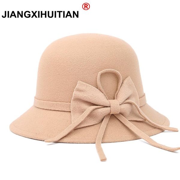 2017 fashion vintage women hat wool er fall and winter bow large brimmed cap beach bowknot winters hats for women bbyzoj bdehome, Black;white
2017 fashion vintage women hat wool er fall and winter bow large brimmed cap beach bowknot winters hats for women bbyzoj bdehome, Black;white