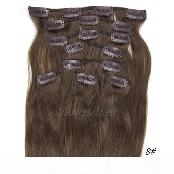 clip in hair extensions brazilian indian peruvian malaysian remy human hair wholesale 1 set 18"-26" 80g 100g 120g 8pcs 8# chestnut, Black;brown
clip in hair extensions brazilian indian peruvian malaysian remy human hair wholesale 1 set 18"-26" 80g 100g 120g 8pcs 8# chestnut, Black;brown