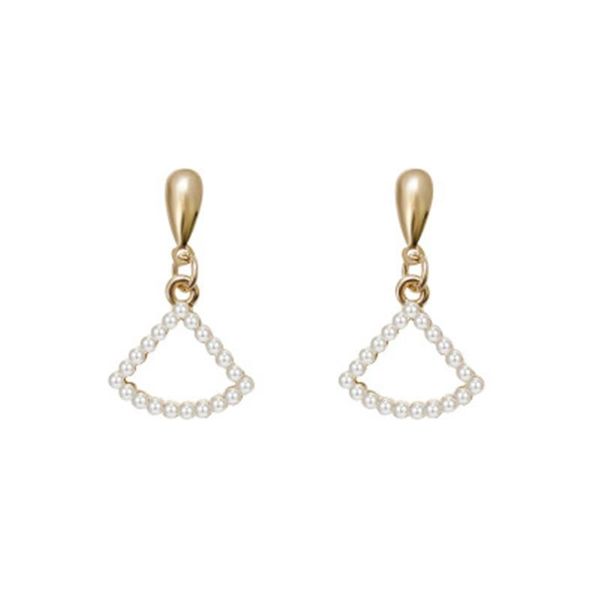 stud 2021 fashion versatile fan earrings for women's long korean style elegant high quality, Golden;silver
stud 2021 fashion versatile fan earrings for women's long korean style elegant high quality, Golden;silver