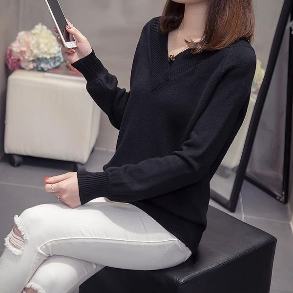 coigarsam 3xl plus size knitting blouse women loose v-neck blusas womens and blouses khaki sky blue black 1941, White
coigarsam 3xl plus size knitting blouse women loose v-neck blusas womens and blouses khaki sky blue black 1941, White