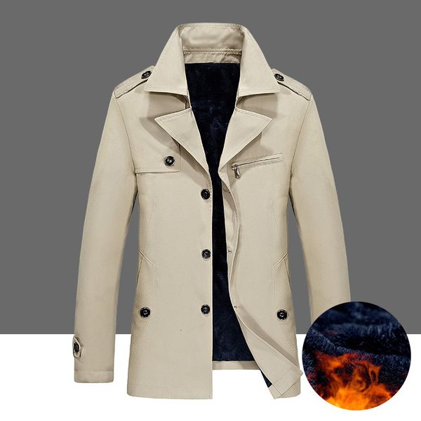 new thickened youth leisure men's large windbreaker jacket medium length, Tan;black
new thickened youth leisure men's large windbreaker jacket medium length, Tan;black
