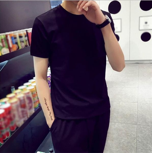 men t-shirt summer basic black white summer t shirt short sleeve bottoming round neck slim men t-shirt male camisetas hombre, White;black
men t-shirt summer basic black white summer t shirt short sleeve bottoming round neck slim men t-shirt male camisetas hombre, White;black