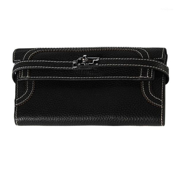2020 fashion woman wallet cross lock purses clutch for women genuine leather lady purse phone pocket card holder girls carteras1, White
2020 fashion woman wallet cross lock purses clutch for women genuine leather lady purse phone pocket card holder girls carteras1, White