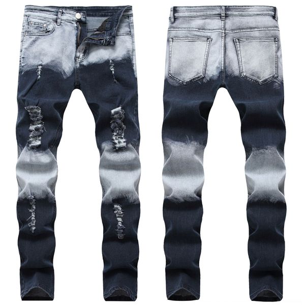 ufnzh 2020 new and slim-fit ripped casual two-color trousers men's jeans fashion and jeans trousers rtzxj, Blue
ufnzh 2020 new and slim-fit ripped casual two-color trousers men's jeans fashion and jeans trousers rtzxj, Blue