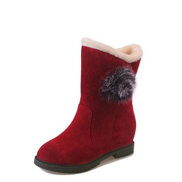 boots style in autumn and winter 2021 casual round head flat sole set foot antiskid thickened women's snow, Black
boots style in autumn and winter 2021 casual round head flat sole set foot antiskid thickened women's snow, Black