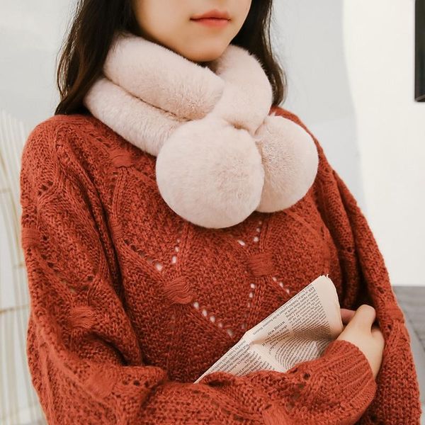 scarves fur collar real scarf cute sweet rex women's versatile easy for matching, Blue;gray
scarves fur collar real scarf cute sweet rex women's versatile easy for matching, Blue;gray