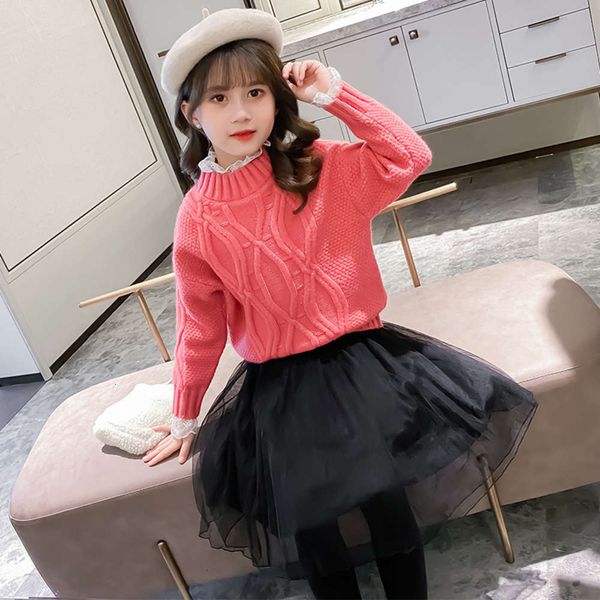 winter plush autumn girls 2020 lace solid color pullover net skirt set children's sweater klmj, Blue
winter plush autumn girls 2020 lace solid color pullover net skirt set children's sweater klmj, Blue