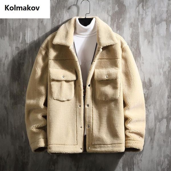 2020 new arrival overcoat men casual jacket single breasted coats men lambs hair coat men's fashion keep warm jackets1, Black;brown
2020 new arrival overcoat men casual jacket single breasted coats men lambs hair coat men's fashion keep warm jackets1, Black;brown