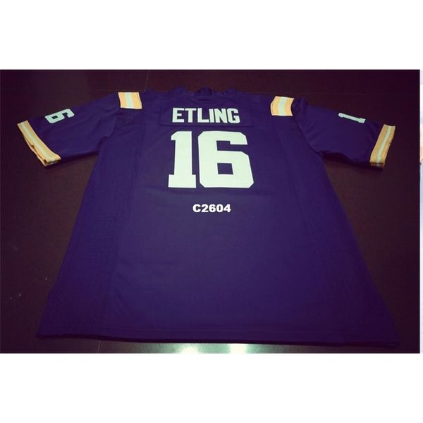 2604 purple white #16 danny etling white purple lsu tigers alumni college jersey or custom any name or number jersey, Black
2604 purple white #16 danny etling white purple lsu tigers alumni college jersey or custom any name or number jersey, Black