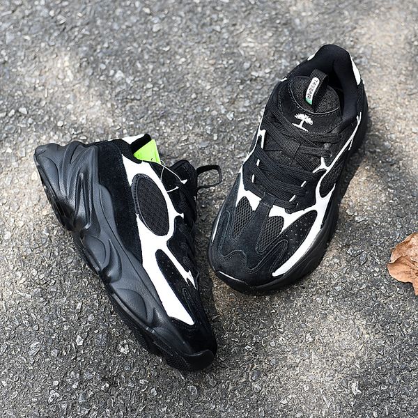 treeperi fashion chunky 5.0 running shoes black us 7.5 eur 38 for women