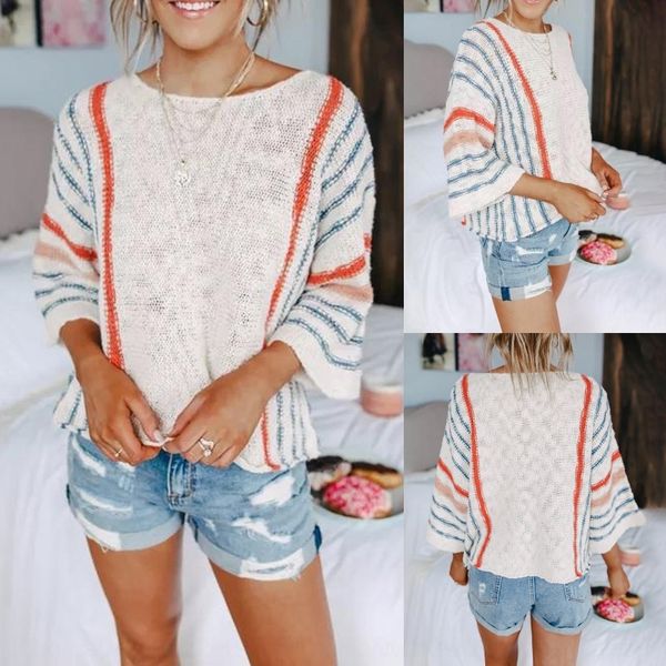 oqsgl crew new women's autumn winter vertical stripe t-shirt sweater t-shirt 2020 neck loose women for sweater qzrvj, White;black
oqsgl crew new women's autumn winter vertical stripe t-shirt sweater t-shirt 2020 neck loose women for sweater qzrvj, White;black
