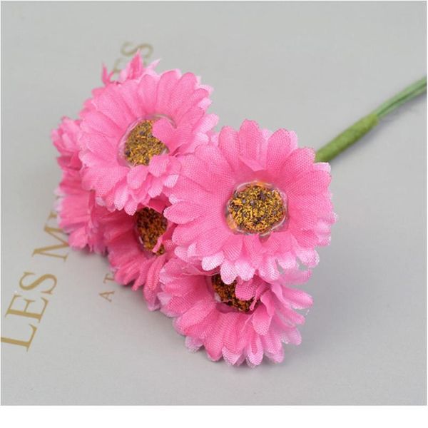 6pcs/lot mini silk daisy artificial flower bouquet wedding home decoration handmade bridal wreath gift fake flower scra jllsnc
6pcs/lot mini silk daisy artificial flower bouquet wedding home decoration handmade bridal wreath gift fake flower scra jllsnc